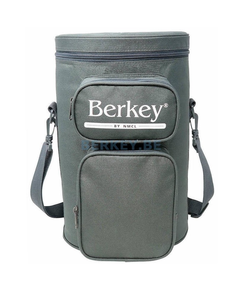 SACOCHE GRISE POUR BIG BERKEY : Avec son rangement pour les filtres Black Berkey (Réf. : BIGBERKEYTOTEGRY).